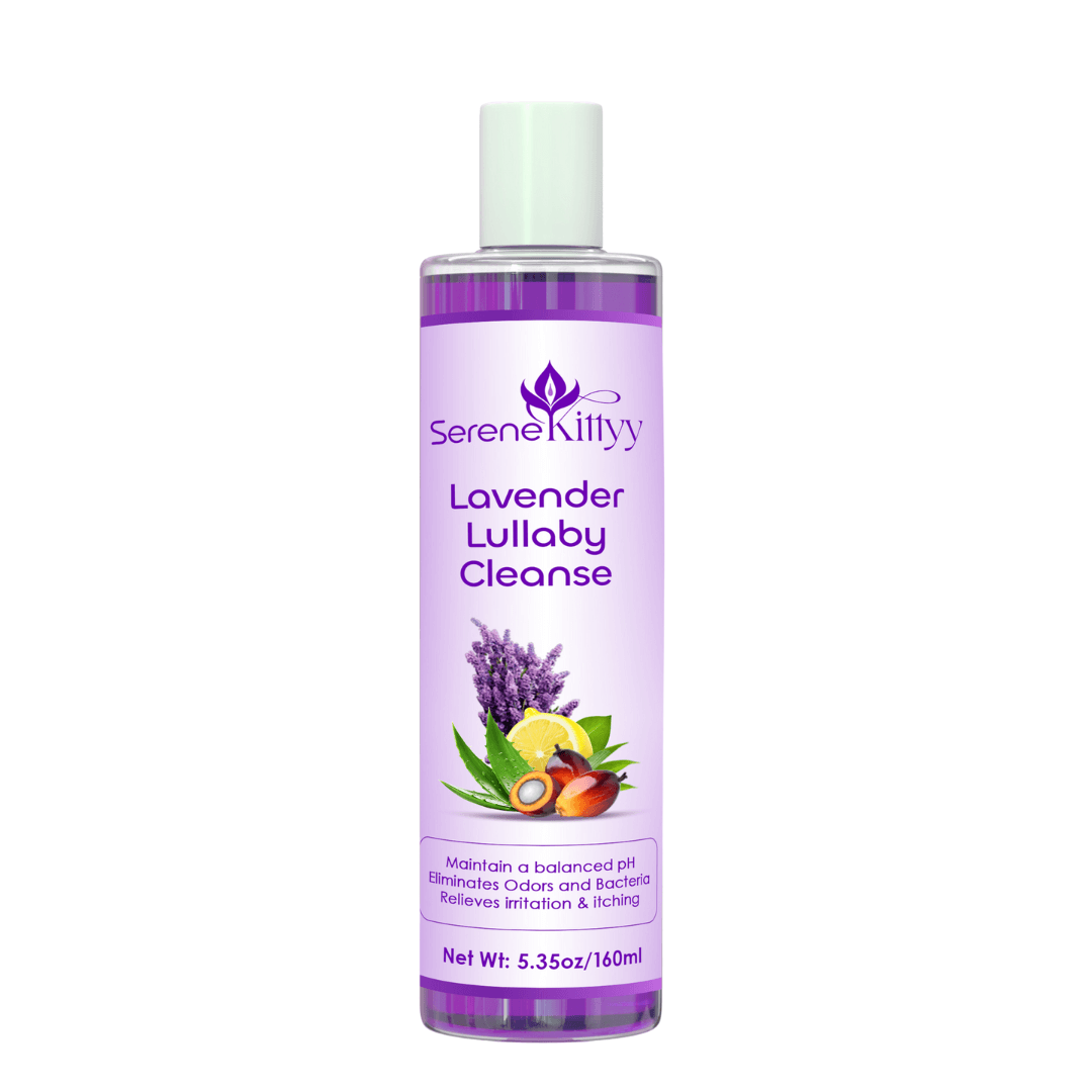Lavender Lullaby Cleanse – Gentle Feminine Wash with Lavender & Aloe | Supports Freshness, pH Balance & Comfort