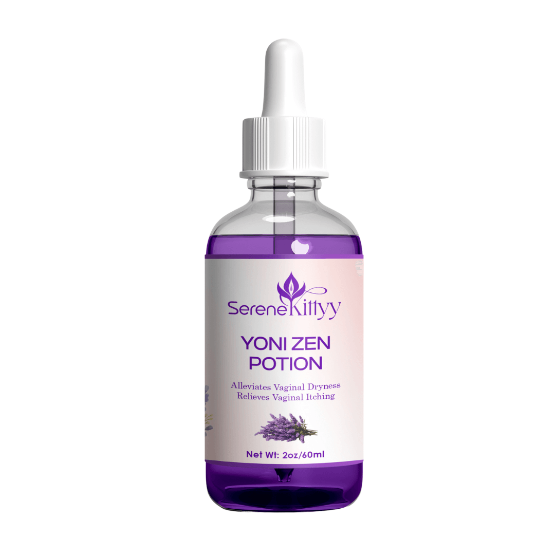 Yoni Zen Potion – Hydrating & Balancing Yoni Oil with Botanical Extracts | Supports Moisture, pH Balance & Comfort