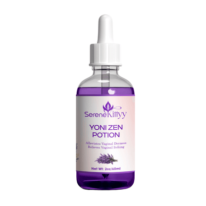 Yoni Zen Potion – Hydrating & Balancing Yoni Oil with Botanical Extracts | Supports Moisture, pH Balance & Comfort
